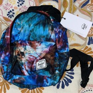 Herschel Blue Tie-Dye Mini Backpack NEW NWT BNWT LAST ONE